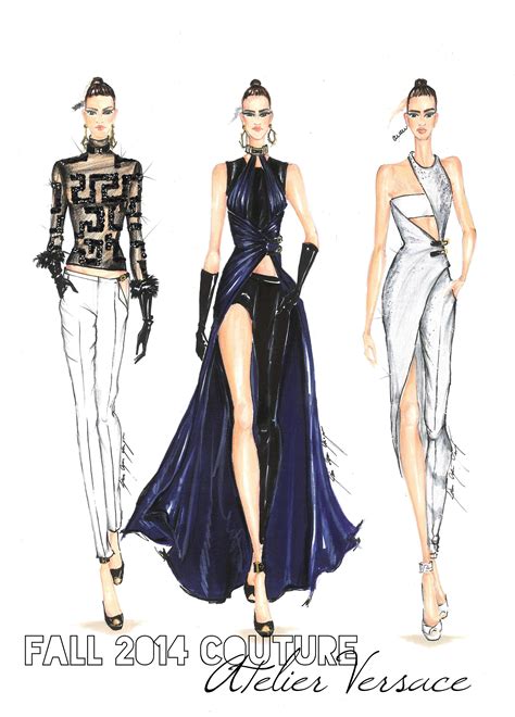 versace 2001 collection|versace fashion sketches.